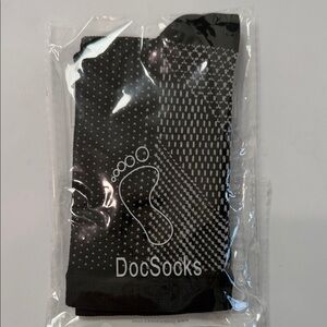 Black Compression Foot Sleeve for Women